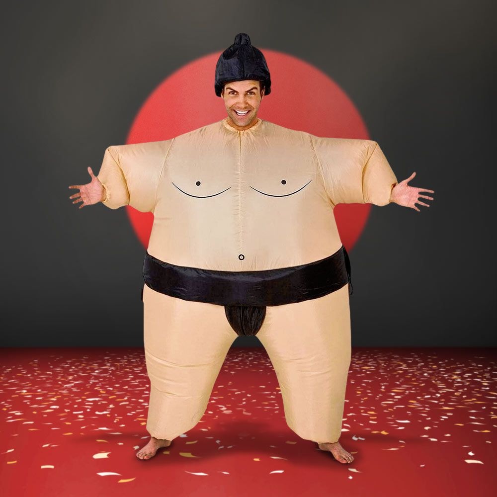 Disfraz Inflable de Sumo | El más divertido de Halloween🎃